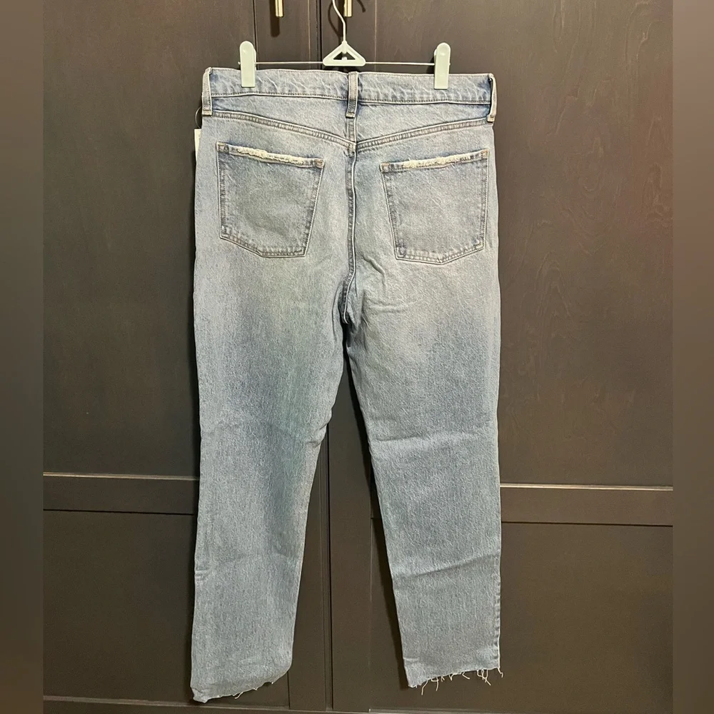 Old Navy Slouchy Straight Jean Tall - Picture 4 of 7